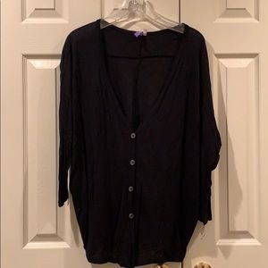LF Black Cardigan